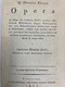 Q. Horatii Flacci Opera Ad Fidem Sex Codicum MSPT. - Filosofía