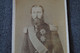 Très Ancienne Photo Carton Militaire,originale,ROI Léopold II, F. Deron Bruxelles , Originale, 10 Cm./ 6 Cm. - Old (before 1900)