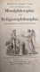 Friedrich August Carus Nachgelassene Werke. Siebenter Theil. Moralphilosophie Und Religionsphillosophie. - Filosofía