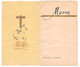 MENU14 JUIN 1959, Menu "religieux", Voir Scannes - Menus