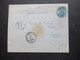 Russland 1886 GA Umschlag K1 R / Einschreiben ?! Rückseitig Mit Siegel Ank. Stempel K1 Insterburg Heute Tschernjachowsk - Covers & Documents