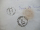 Russland 1886 GA Umschlag K1 R / Einschreiben ?! Rückseitig Mit Siegel Ank. Stempel K1 Insterburg Heute Tschernjachowsk - Briefe U. Dokumente