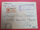 Madagascar - Griffe De Taxe De La Poste Aérienne De Tananarive Sur Enveloppe En Recommandé Pour Vichy En 1945  - N 17 - Cartas & Documentos