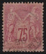 France   .    Y&T   .    81  (2 Scans)   .     O      .   Oblitéré - 1876-1898 Sage (Type II)
