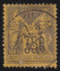 France   .    Y&T   .      93  (2 Scans)      .     O      .   Oblitéré - 1876-1898 Sage (Type II)