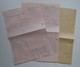 Bulgaria Lot Of 3 Document, Selection Ww2-1940s W/Various Color Fiscal Revenue Stamps, Timbres Fiscaux Bulgarie (38501) - Timbres De Service