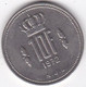 Luxembourg 10 Francs 1972, Jean , En Nickel , KM# 57 - Luxemburgo