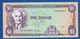 JAMAICA - P.68Ac – 1 Dollar 1989 UNC Serie DG 844023 - Jamaica