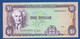 JAMAICA - P.68Ac – 1 Dollar 1989 UNC Serie DG 844023 - Jamaique
