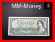 CANADA  1 $  1954  P. 74  "sig. Beattie - Rasminsky"     VF    [MM-Money] - Canada