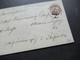 Russland 19.11.1874 Ganzsachen Umschlag U 16 B Rückseitig Mit Siegel Und Ank. Stempel - Entiers Postaux