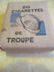 Delcampe - 20 Cigarettes De TROUPE/ Paquet Ancien Intact/Régie Française Des Tabacs/Manufactures De Tabac/1940       CIG72 - Other & Unclassified