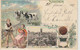 SOUVENIR  DE  FRIBOURG  ( SUISSE)  PUBLICITÉ  CHOCOLAT SUCHARD  )   C P A  ( 22 / 10 / 236  ) - Souvenir De...