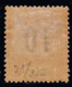 GRANDE COMORE - N° 28A* - 10c Sur 50c Rose. "Espacé" - Point D'encrage. - Unused Stamps