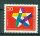 ALLEMAGNE FEDERALE - N° 445** MNH LUXE SCAN DU VERSO. Cinquantenaire De L'Organisation Internationale Du Travail. - OIT