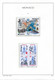 RC 24033 MONACO TIMBRES ÉMIS EN 2003 A LA VALEUR FACIALE SUR FEUILLES LEUCHTTURM NEUF ** MNH TB - Ungebraucht