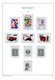 RC 24039 MONACO TIMBRES ÉMIS EN 2009 A LA VALEUR FACIALE SUR FEUILLES LEUCHTTURM NEUF ** MNH TB - Unused Stamps