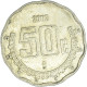 Monnaie, Mexique, 50 Centavos, 2003 - Mexique