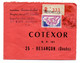 Côte D'Ivoire-1968-lettre Recommandée Pour Besançon-25-  Tp JO Mexico  Seul  Sur Lettre...cachet  TREICHVILLE - Costa D'Avorio (1960-...)