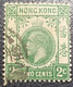 Hong Kong Y&T N °100. Roi Edouard VII. Oblitéré. - Gebraucht