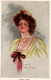 Illustration Philip Boileau: Spring Song (Chanson De Printemps) Femme 1907 - Carte RN Non Circulée - Boileau, Philip