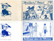34 - Montpellier - 9 Calendriers De Boueurs Avec Leurs Meilleurs Vœux Entre 1956 Et 1965 - Illustrateur à Identifier - Petit Format : 1961-70