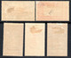 1135.ST.PIERRE.1934 JACQUES CARTIER # 160-164 MH,PENCIL MARKS - Nuevos