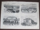 Gravure 1871  Les Mormons  Maison De Brigham Young House  GRAND LAC SALE Rues Coalville  Weber  Théatre   Tabernacle - Salt Lake City