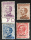 1912 - Italia Regno - Isole Dell'Egeo - Nisiros . 4 Valori - Nuovi - Egée (Nisiro)