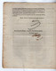 VP20.818 - Napoléon 1er - PARIS 1808 - Lettre De L'Admistration De L'Enregistrement / Frais De Justice - Décrets & Lois