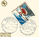 FDC , Premier Jour, Day Of Issue , MONACO.A , Xes JEUX OLYMPIQUES D'HIVER , GRENOBLE 1968 ,7-12-1957 - Cartas & Documentos