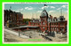 HALIFAX, NOVA SCOTIA - C.G. R. STATION AND KING EDWARD HOTEL - ANIMATED WITH CARRIAGES - THE VALENTINE & SONS - - Halifax