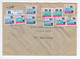 1993. YUGOSLAVIA,SERBIA,GRDELICA TO BELGRADE,REGISTERED COVER,MULTI FRANKING - Covers & Documents