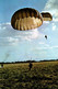 14670 DESCENTE EN PARACHUTE     PARACHUTISME Parachute Militaire  Photo Dujardin Pau Avion   (recto-verso) - Paracadutismo