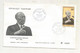 FDC, Premier Jour, GABON, Hommage Au Chancelier KONRAD ADENAUER, LIBREVILLE,1968 - Gabon (1960-...)