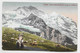 HELVETIA SUISSE CARTE INTERLAKEN 1916 + GRIFFE BILINGUE  INTERNEMENT KRIEGS DES PRISONNIERS GUERRE - Oblitérations