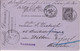 SAGE  - 1885 - CP ENTIER REPIQUAGE VINS De BORDEAUX "FARCILLI DUMAS & Co" + VERSO REPIQUAGE ALLEMAND => WITTEN => ERFURT - Overprinter Postcards (before 1995)