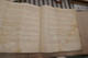 Delcampe - Pièce Signée Sur Velin 30 X 42 Baillage Partage Poitou Poitiers 39 P - Manuscritos