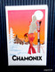 Magnet CHAMONIX Le Soleil Et La Neige - Skieuse - Tourisme