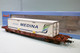 Jouef - Wagon PORTE CONTENEUR MEDINA Sgss SNCF Ep. V Réf. HJ6211 Neuf NBO HO 1/87 - Goods Waggons (wagons)