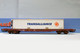 Jouef - Wagon PORTE CONTENEUR TRANSALLIANCE Sgss SNCF Ep. V Réf. HJ6214 Neuf NBO HO 1/87 - Goods Waggons (wagons)