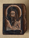 Cliché Typo En Bois Sculpté Non Signé - Tête De Christ Et Une Maman Et Son Bébé Pour Illustration Revue 43x59 Mm - Bois