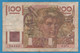 FRANCE 100 FRANCS 12.10.1950 # S.371 F# 28.27  JEUNE PAYSAN - 100 F 1945-1954 ''Jeune Paysan''