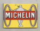 Publicité , Magnet Métal  , 70 X 50 Mm , MICHELIN , Frais Fr 3.35 E - Magnete