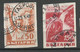 Bulgarie       N° 458 Et 462 Non Dentelés     Oblitérés  B/TB   Voir Scans - Used Stamps