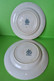 Lot 2 Anciennes ASSIETTES Provence Moulin Des Loups & Hamage Nord - Faïence Diamètre Environ 21 Cm - Vers 1900 / 1920 - Plates