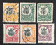 1927 -31 - Tanganyika - Giraffe - 6 Stamps - Used - Tanganyika (...-1932)