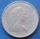 EAST CARIBBEAN STATES - 10 Cents 1986 KM# 13 - Edelweiss Coins - Caraïbes Orientales (Etats Des)