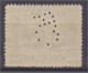 Belgique N°143 40c Vert Et Noir Perforé - 1909-34