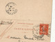 CARTE-LETTRE, Entier Postal, PARIS 115, R. DES Sts PERES, AUXERRE, YONNE, 1909, 2 Scans - Cartoline-lettere